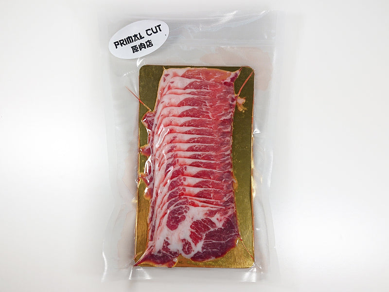 西班牙急凍伊比利亞黑毛豬梅頭火鍋片 <BR> <BR> Spain Iberico slice pork